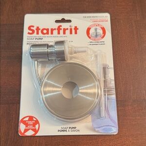 Starfrit Mason Jar Soap Pump New Transform your Wide Mouth Mason Jar Farmhouse